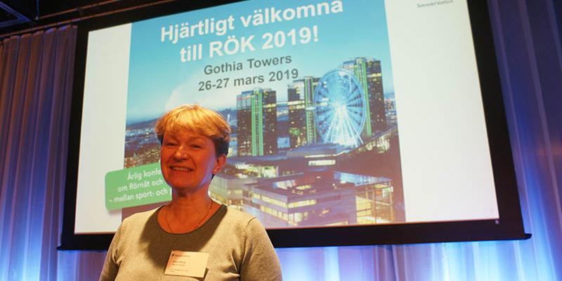 Anne Adrup, tidigare Svenskt Vatten men nu Sweco, kommer att presentera P113, effektivt underhåll av VA-system. Foto Jan Bjerkesjö.