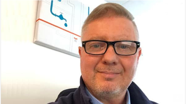 Mikael Hölttä, projektingenjör på VA SYD, 2021 års XYLEM-pristagare.