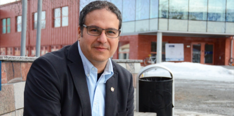 George Nikolakopoulos, professor i robotik och AI vid Luleå tekniska universitet.