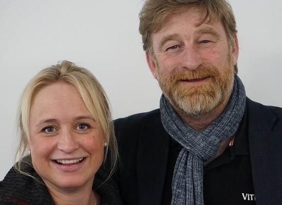 Carl Christian Sibbern er CEO i Vitek AS, og Charlotte Løvstad har ansvar for offentlig sektor i selskapet.