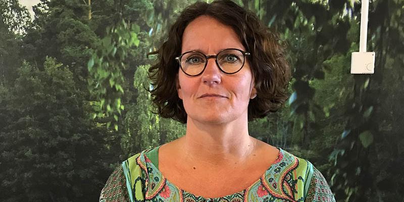 Karin Ols är chef på vattentjänstenheten vid branschorganisationen Svenskt Vatten sedan två år. Foto Svenskt Vatten.
