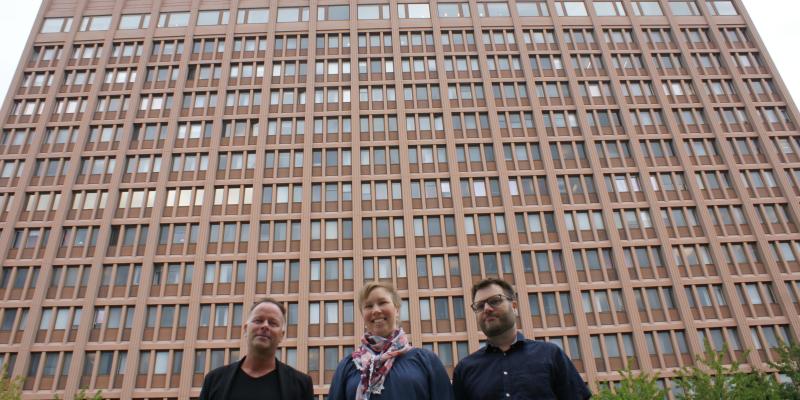 Vi kommer att följa Ola Larssons, Agneta Gremyrs och David Saveros arbete med detaljplanen i Sollentuna kommun, från första planläggningen till färdigt projekt. Foto Jan Bjerkesjö
