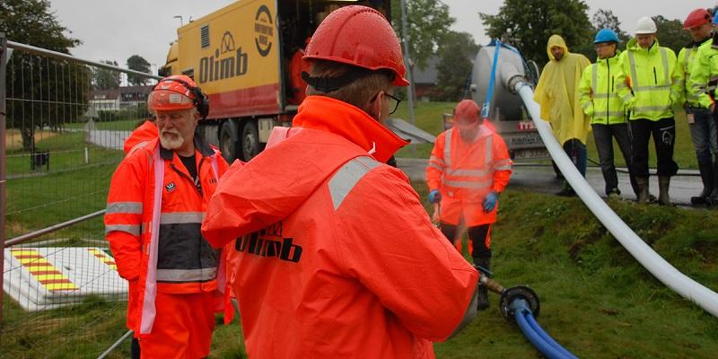 Godt frammøte på golfbanen i Drøbak da Olimb Rørfornying inviterte til tematreff sammen med SSTT og Frogn kommune.