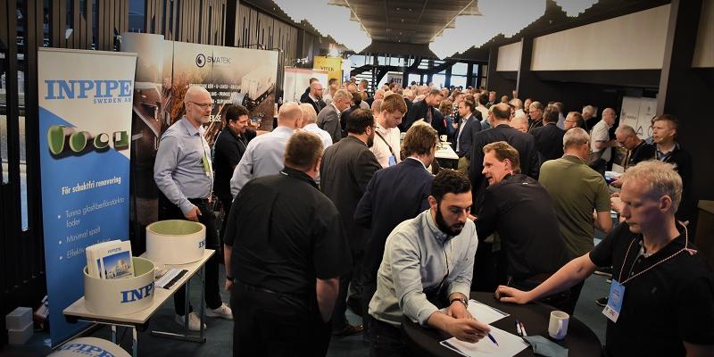 God oppslutning om speed-dating blant årets utstillere på NoDig-konferansen