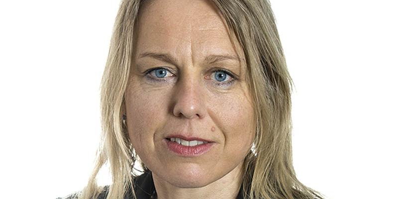 Annika Malm berättade om Svenskt Vattens publikation P116. Foto Mistra InfraMaint