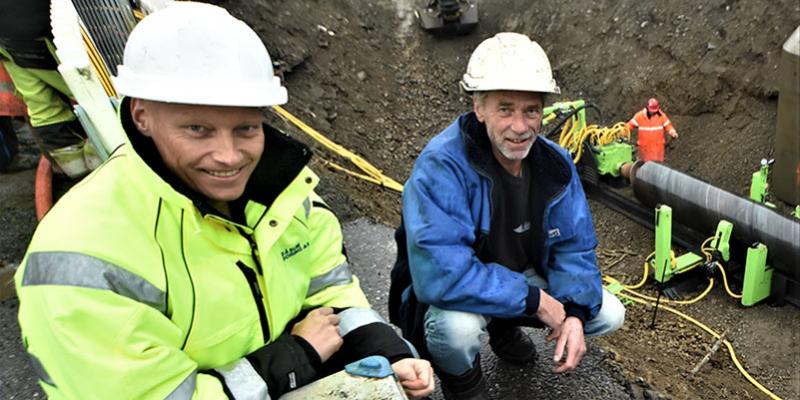 Dag Espen Båsum (t.v.) tar over som daglig leder. (Foto: Odd Borgestrand)