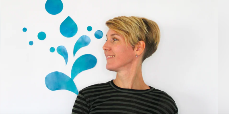 Kristina Hall, programledare för VA SYDs skyfallshantering Tillsammans gör vi plats för vattnet. Foto VA SYD