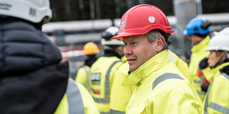 Nils Skretteberg, daglig leder i Steg Entreprenør AS.