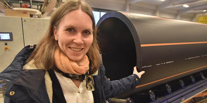 Arnhild Krogh begynner i sin nye stilling i Oslo VAV i august, og takker for seg i Norsk Vann i slutten av juni.
