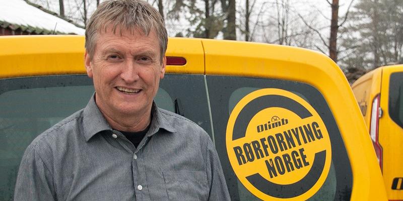 Roar Haugland er godt fornøyd med aktiviteten og årsresultatet for Olimb Rørfornying AS i 2020.