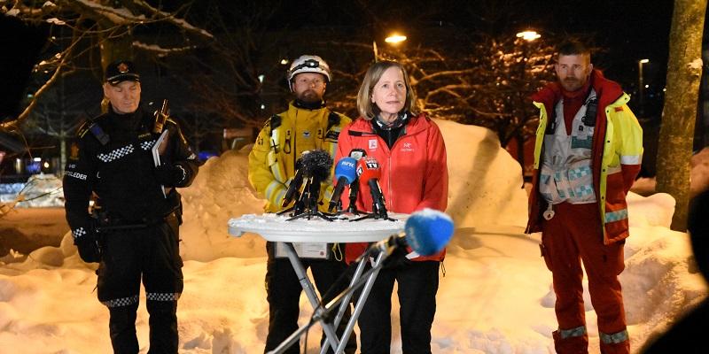 Toril Hofshagen ble raskt NVEs ansikt utad, der hun svært profesjonelt håndterte norsk og utenlandsk presse med faglige svar innenfor NVEs fagområde. Foto NVE