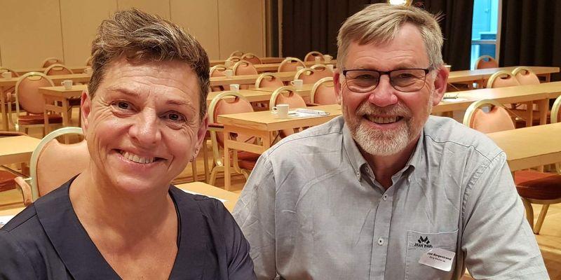 Inger Anita Merkesdal och Odd Borgestrand