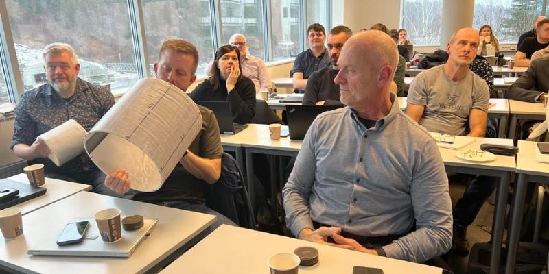 Bildet er fra et tilsvarende og svært populært kurs som ble gjennomført i Sandvika våren 2023.