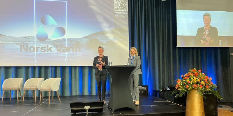 Illustrasjonsbilde: Fra åpningen av Norsk Vanns årskonferanse i Trondheim september 2025.