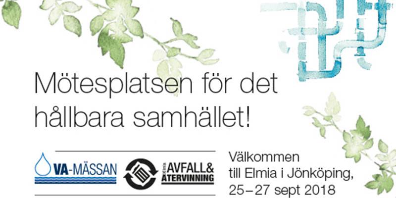 VA-mässan i Jönköping arrangeras 25-27 september och SSTT finns på plats för två föredrag, om nybildade läckagekontroll och utvecklingen av schaktfria tekniker och hållbarhet.