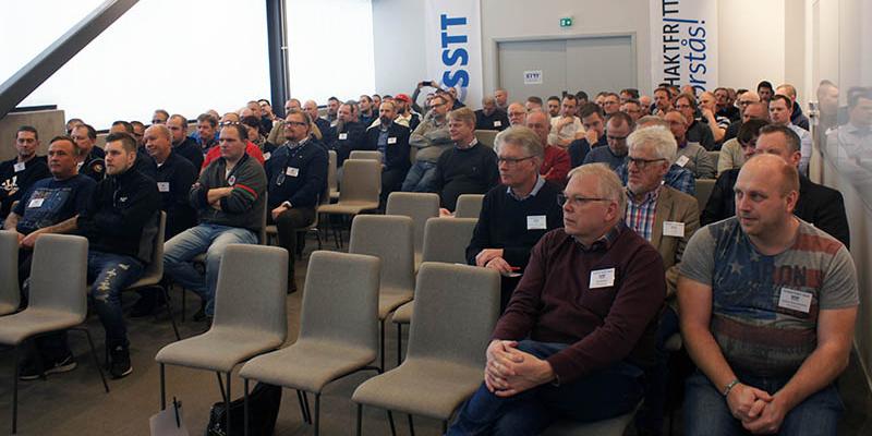 Drygt 120 medlemmar av STVF deltog på teknikträffen de första två dagarna av februari.