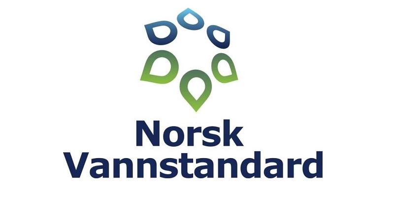 Her er logoen til Norsk Vannstandard.