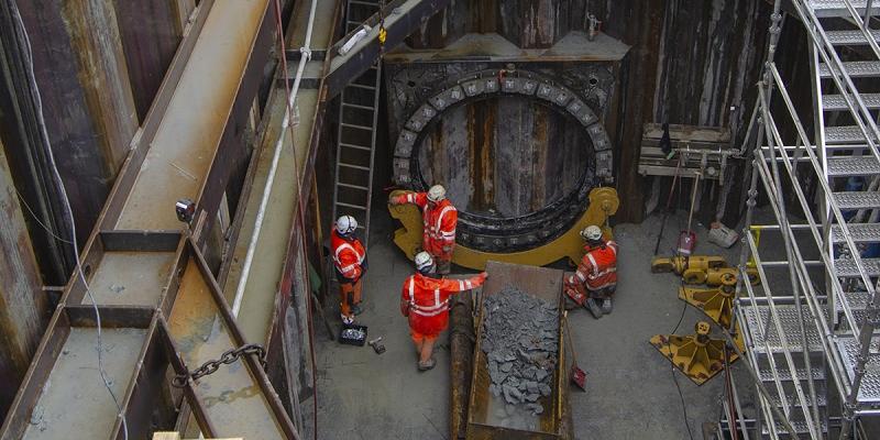 Bildet: Mikrotunellering er en av NoDig-metodene som blir presentert under fagtreffet i Trondheim 15.mai. Foto: Steg Entreprenør AS.