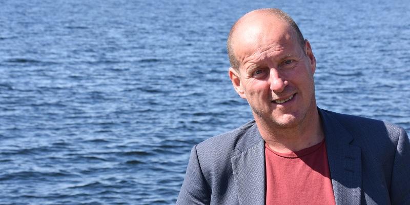 Den nye direktøren i Norsk Vann, Thomas Breen, debuterer som innleder og debattant for Norsk Vann under Arendalsuka. Foto: Odd Borgestrand
