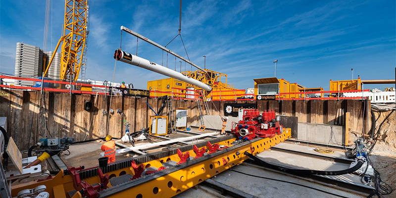 Herrenknecht’s E-Power Pipe® has been nominated for an International Bauma Innovation Award 2019 in the ‘Machine’ category. Photo Herrenknecht.