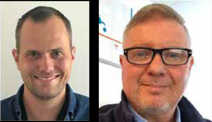 Fredrik Johansson och Mikael Hölttä är ledare på Svenskt vattens kurs i schaktfritt renoverings- och ledningsbyggande. Både är medlemmar av svenska arbetsgruppen inom SSTT.