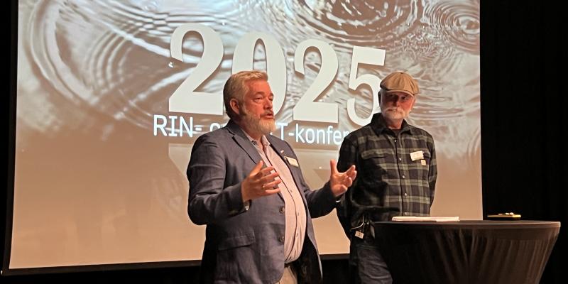 Jan Stenersen og Trond Alm åpnet felleskonferansen sammen.