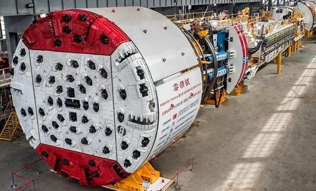 China s Largest TBM Ready For Work SSTT