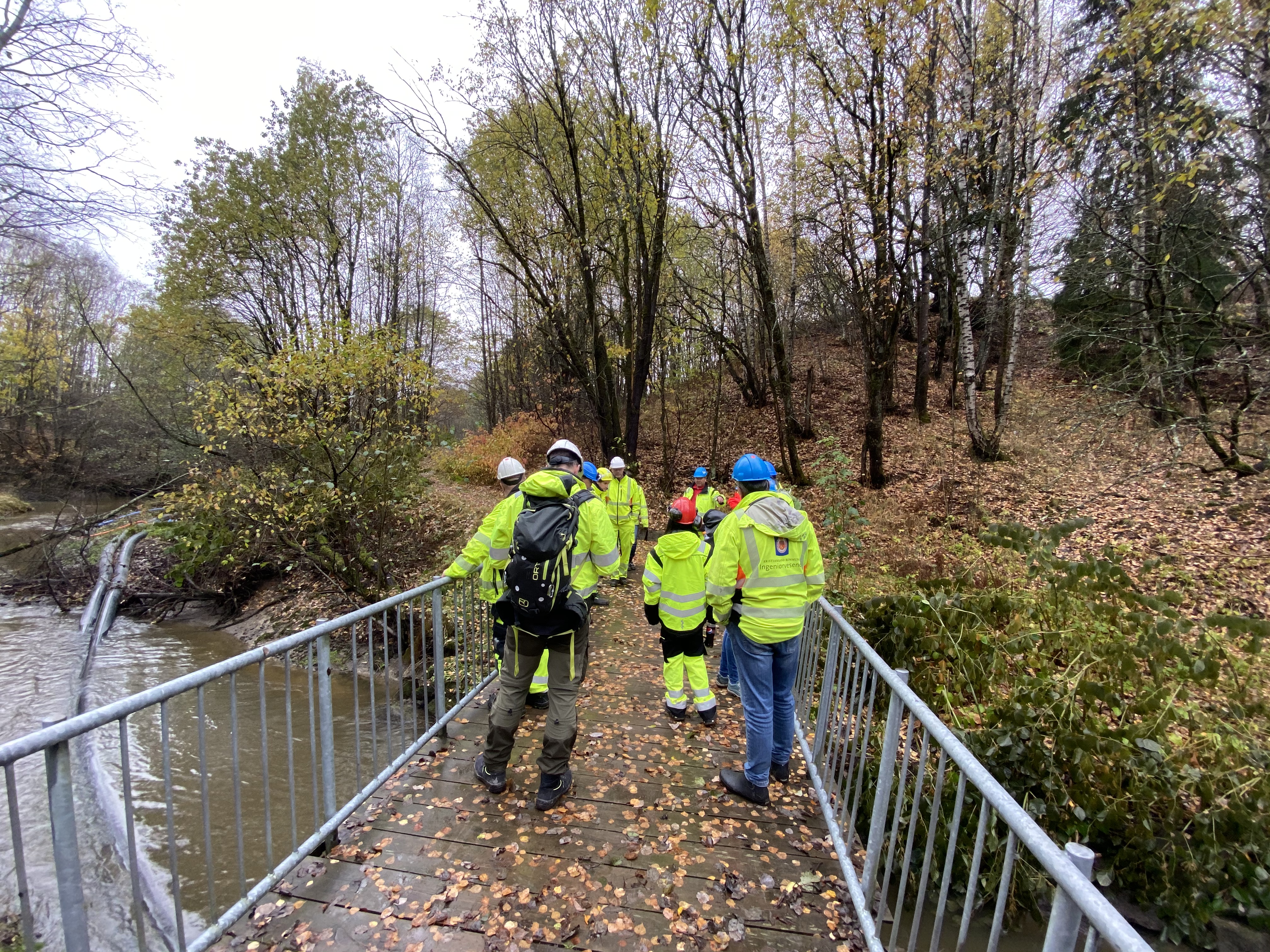 Turområde ved Fossumbekken i Oslo